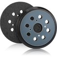 thumbnail image 1 of 2 Pieces 125mm Replacement Orbital Sanding Pad 8 Hole Hook And Loop Sanding Pad Blue, 1 of 5