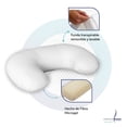 thumbnail image 4 of Almohada para Alimentar Memory Foam COJIN DE LACTANCIA Color Blanca 70 X 49 X 19 cm, 4 of 7