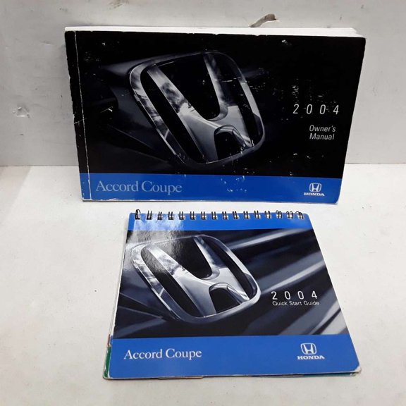 Pre-Owned 2004 Honda Accord Coupe Owners Manual