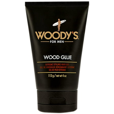 Woody’s Extreme Hold Hair Gel for Men, High Shine Styling Gel, Non-Flaking, 4 oz