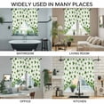 thumbnail image 3 of St. Patrick's Day Swag Valances for Windows 2 Pack, Kitchen Window Curtains 36 Inch Length, Spring Green Botanical Lucky Clovers Privacy Swag Curtains for Living Room/Bathroom with Rod Pocket 36"x36", 3 of 8