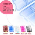 thumbnail image 2 of Dual Layer PILL BOX Portable Travel Pill Vitamin Container Holder Case, 2 of 5