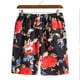 thumbnail image 3 of Augper Swim Trunks Fashion Men's Elastic Waistb and Beam Beach Line Belt Casual Sports Shorts, 3 of 3