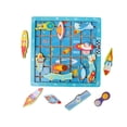 thumbnail image 1 of Milaget Wooden Brain Game Early Educational Toy Board Game Preschool Learning Toy, Slide, 1 of 9