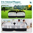 thumbnail image 2 of Corral para Mascotas Ineariu para Animales Pequeños con Base Desmontable, 2 of 7