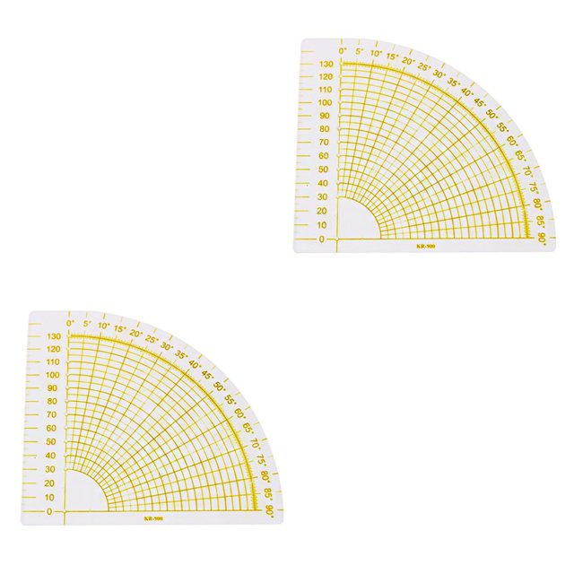 Advancent Sewing Tailor Transparent Acrylic Needlework Measurement Exquisite Convenient with Tool Workmanship Items Measuring Household como se muestra 2piezas Advancent CBP372410