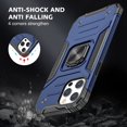 thumbnail image 4 of IBAOLEA Compatible with iPhone 13 Pro Max Case, Military Grade Shockproof Cover Protective Phone Case with Screen Protector for iPhone 13 Pro Max 6.7 Inch (Blue) Blue -, 4 of 7