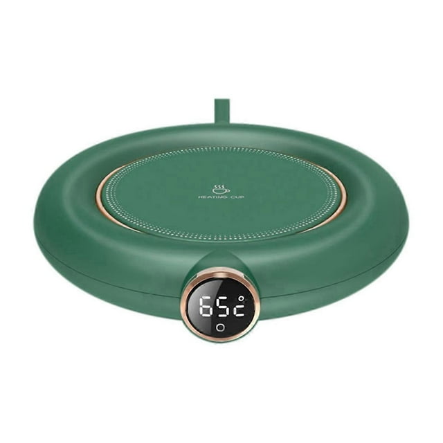 Coffee Mug Warmer for Desk with Auto Shut Off, 3 Temp Settings,Green