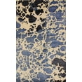 thumbnail image 1 of Ivory Botanical Burst Hand-Tufted Wool/Viscose Rug, 1 of 6