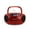 Red, variant on Emerson Portable CD & Cassette Player Recorder Boombox, AM/FM Radio, AUX, Headphone Jack, Dual Speakers, AC/DC or Battery Powered