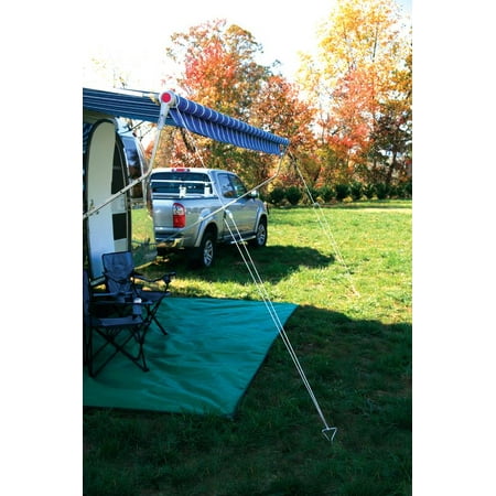 Camco Awning Stabilizer Kit - Spiral Stakes - Multicolor (42563)