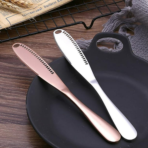 2 Pack Magic Butter Knife Spreader And Curler, Curl Your Butter With