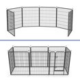 thumbnail image 4 of ModFusion Heavy Duty 40" Dog Playpen - 8 Panel Foldable Metal Puppy Exercise Pen with Doors for Indoor & Outdoor Use, 4 of 7