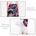 thumbnail image 2 of Print Stylish Chiffon Summer Beach Dresses for Women, 2 of 6