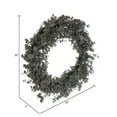 thumbnail image 4 of Vickerman 30" Artificial Green Gray Eucalyptus Wreath, PE, 4 of 5