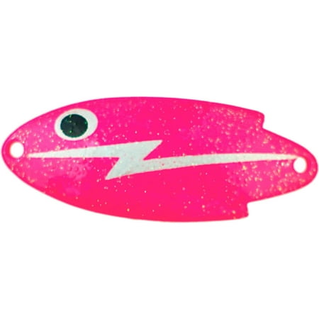 Thomas T102-PBG Buoyant Wobbler Casting/Trolling Spoon 1 3/4 1/4 oz Pink Bub