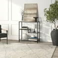 thumbnail image 5 of Evelyn&Zoe Johann 36" Tall Rectangular Bookcase, Blackened Bronze, 5 of 7