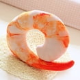 thumbnail image 5 of Shrimp Meat U Shaped Neck Pillow Throw Pillow Cushion Plush, 5 of 5