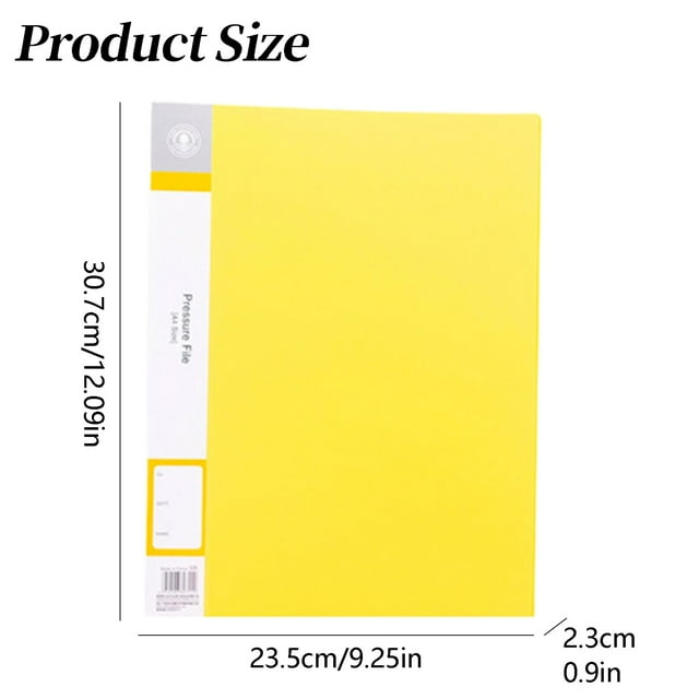 Double Strong Clips File Folder Report Cover Punchless Project Folder Commercial Or School Documents File Folder For Letter Size Or Size 1 Sheet Capacity