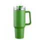 thumbnail image 3 of Aislado Al Con Pajita 40 Oz Asa para Frías Y Calientes () Verde, 3 of 8