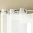 thumbnail image 3 of Nanshing Nathan Window Curtain Panel, White, 37" x 84’’, 3 of 5