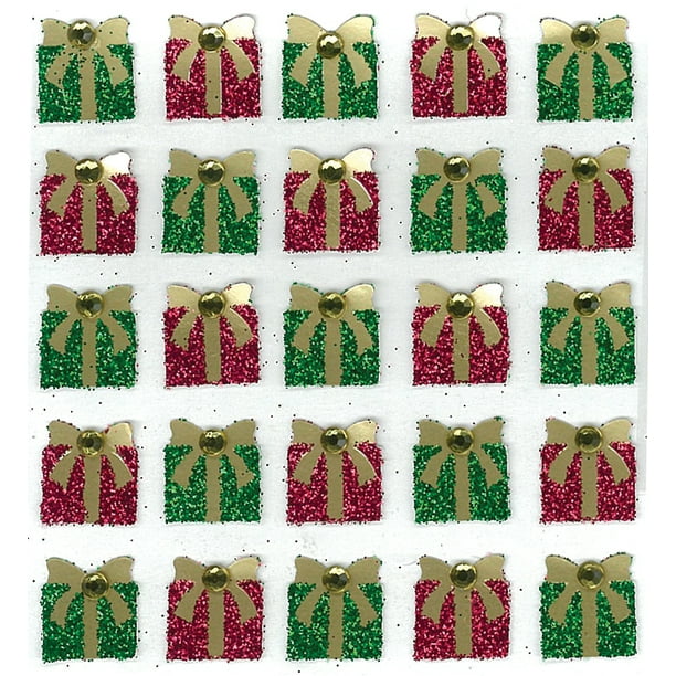 Jolee's Boutique Dimensions Stickers-Christmas Présent Répète