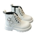 thumbnail image 2 of Girls Boots Girls Fall Boots Girls Boots Small Leather Dance Performance Shoes for Children, 2 of 10