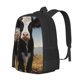 thumbnail image 1 of Disketp Cute Prairie Cow Mochila Minimalista de Gran Capacidad, Mochila de Viaje para Escuela, Trabajo o Uso Diario, 1 of 6