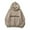 Khaki, variant on Mens Fashion Autumn Winter Casual Trend Loose Long Sleeved Hoodie Sweatshirt for Streetwear Daily Outfit Comfortable Pullover Top