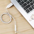 thumbnail image 3 of Gwong Electrónica Tarjeta de sonido Clear Sound Portable Auriculares Micrófono Jack USB Tarjeta de sonido externa para computadora, 3 of 6
