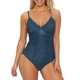 thumbnail image 1 of Azura Womens Astral Underwire One-Piece DD-Cups Style-SS51045DDE Swimsuit, 1 of 2