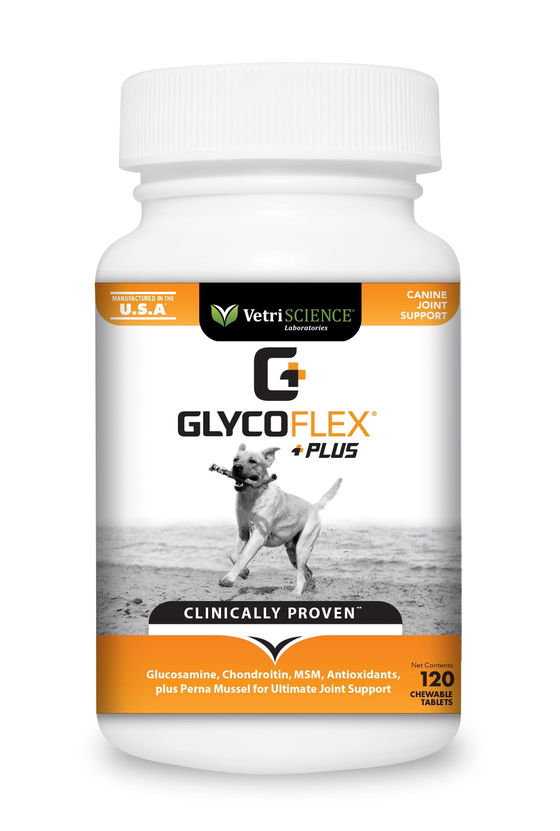 VetriScience GlycoFlex Plus, Advanced Strength Hip and Joint Supplement