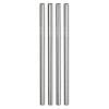 Metal Replacement Straws For Water Bottle 24 Oz 32 Oz, With 2 Cleaning Brush, Reusable Stainless Steel Straws Compatible With Water Bottle-4 Pcs