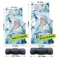 thumbnail image 6 of KAINSY Personalized Ocean Adventure Toddler Nap Mat - Custom Name Slumber Bag with Sea Turtles and Stingrays, Soft and Cozy Sleeping Bag for Kids, Perfect for Preschool, and Marine-Themed Naptime Fun, 6 of 8