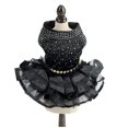 thumbnail image 4 of HEALEEP Vestido De Perro En Negro Con De Encaje Para Fiestas Y Eventos Festivos, 4 of 8