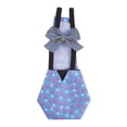 thumbnail image 1 of TIMIFIS Pet Supplies 1PC Creative Chicken Jumpsuits For HensFunny Bow Knot Halter Hen , Feather Fixer For Poultry Protector, Cute Chicken JumpsuitsFall/Winter, 1 of 1