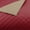Khaki/Red, variant on Martex Twin Reversible Coverlet | Lightweight Soft Easy Care Quilt | Graphite/Navy