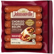 Johnsonville Cooked Chorizo Fundido Pork Sausage Links 14oz package
