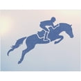 thumbnail image 2 of Hunter Jumper Horse and Rider Stencil - Reusable Mylar Horse Stencil Painting DIY Gifts Crafts Wall Decor Animal Stencils Airbrush Country Laser Cut Template - The Artful Stencil, 2 of 5