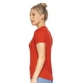 thumbnail image 2 of Expert Brand USA-Made Women's Oxymesh™ Athletic Crewneck T-Shirt , Red, Small, 2 of 4
