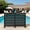 Black, variant on VEIKOUS Outdoor Fence Privacy Screen, 60"H x 40"W Freestanding Garden Screen w/Metal Stakes for Pool, Trash Enclosure, White