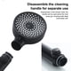 thumbnail image 4 of Wosthever Cabezal de ducha de mano, 3 modos de aumento de presión, cabezal de ducha desmontable, lavable, rociador de baño con parada de una tecla, Juegos de accesorios de baño Negro, 4 of 6