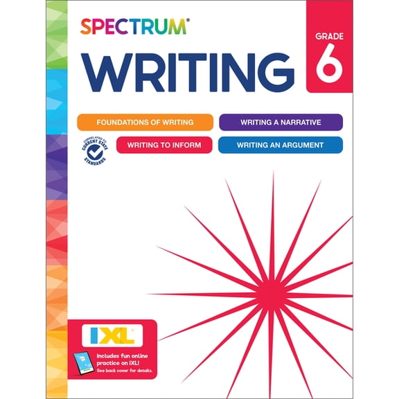 Spectrum Spectrum Writing Workbook, Grade 6, (Paperback)