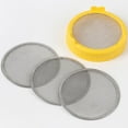 thumbnail image 6 of 2pcs Plastic Sprouting Lid Mesh Sprout Cover Seed Crop Germination For Mason Vegetable Lid Jar Plastic Sealing maker,sprouts grow lids seed grow tray,wide jars alfalfa plastic maker,sprouts ma, 6 of 8