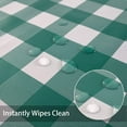 thumbnail image 2 of LAICAIW 100% Waterproof PVC Table Cloth, Oil-Proof, Spill-Proof, 54 x 54 Inch Rectangle, PVC, Table Cover, 2 of 7