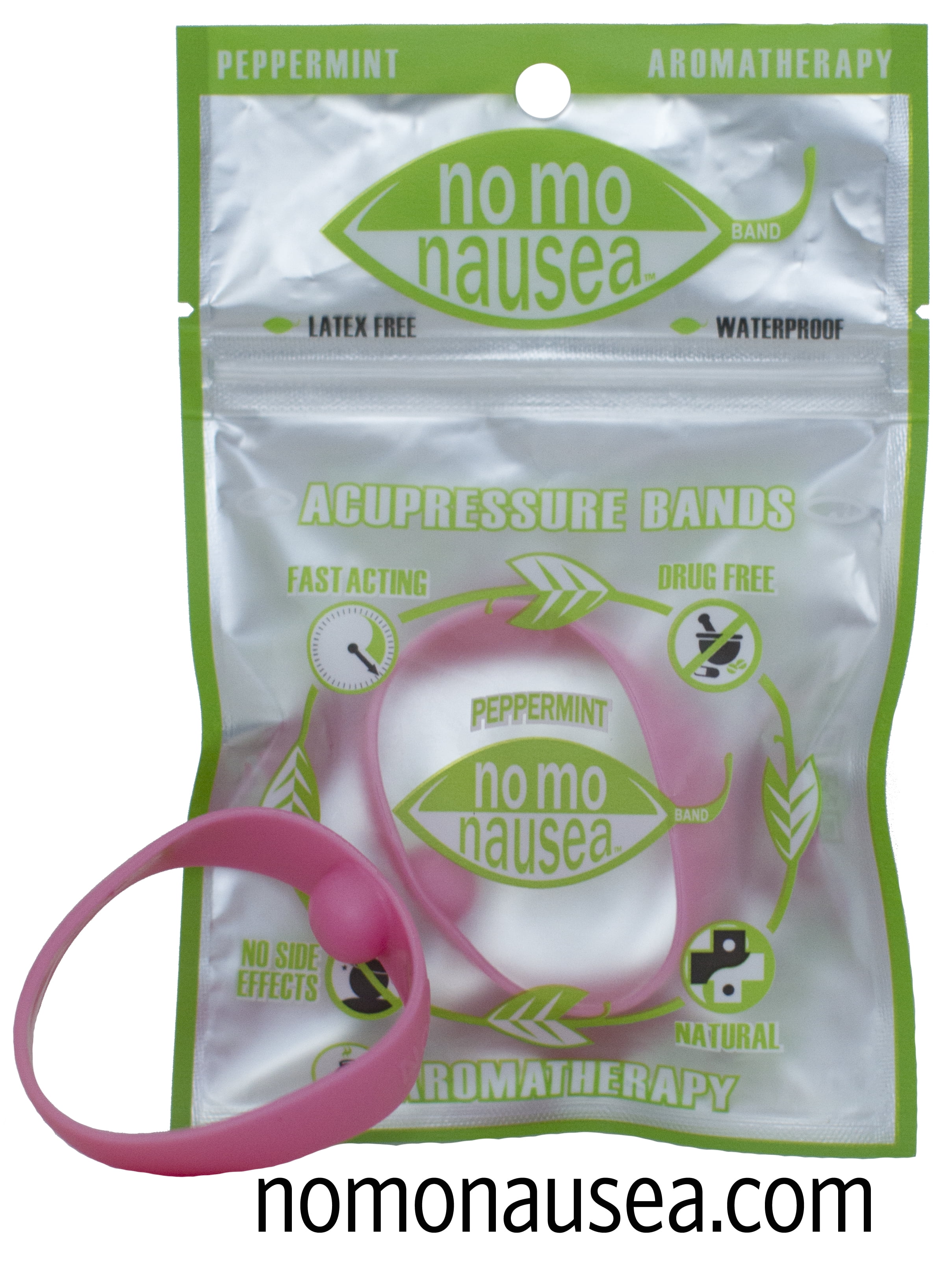 NoMo Nausea Band Large Pink