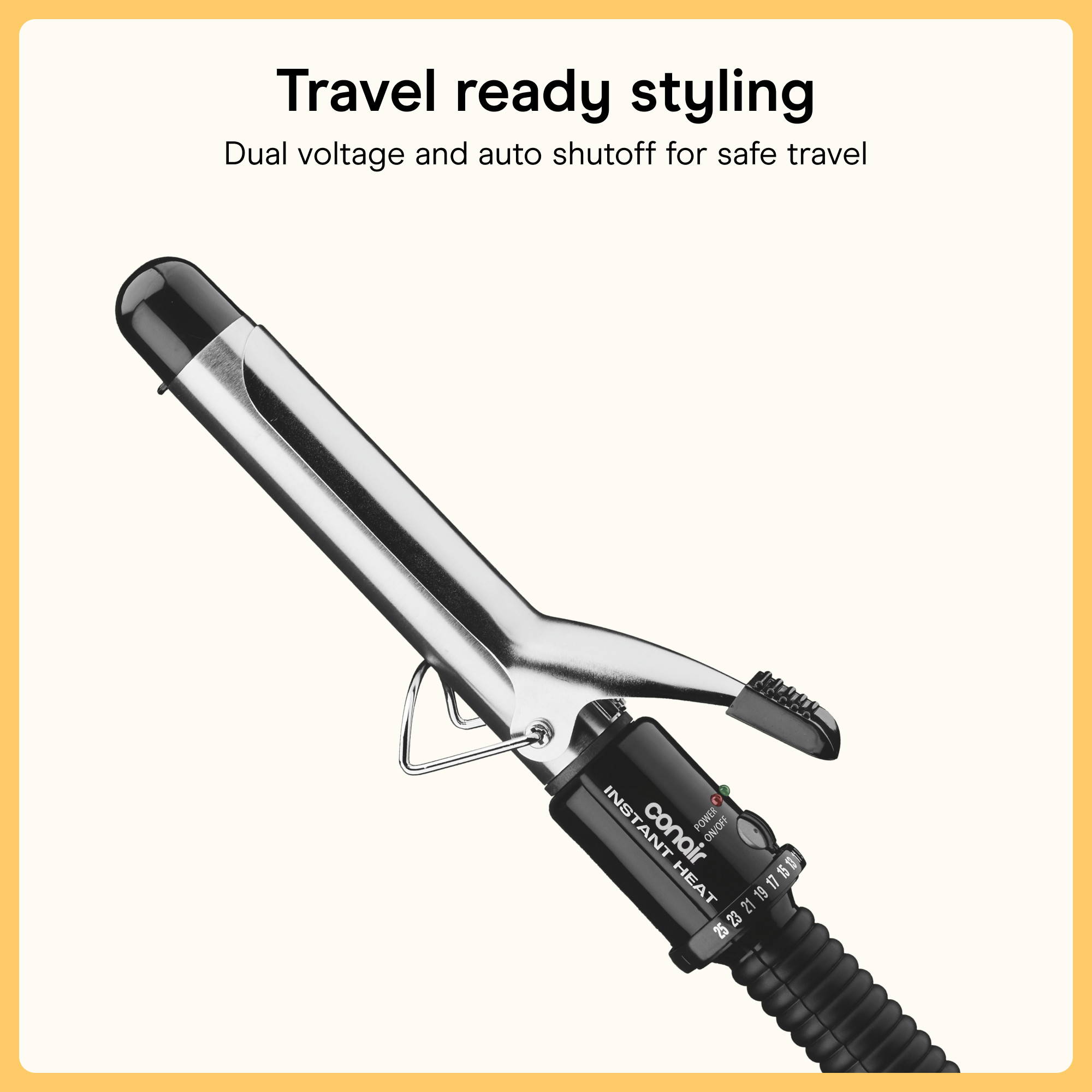 Conair Instant Heat 1-Inch Curling Iron for All Hair Types photo 6