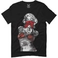 thumbnail image 2 of Marilyn Monroe Gangster Red Rose Cool Graphic Hipster Red Roses Summer for men T Shirt, 2 of 5