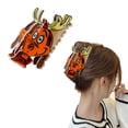 thumbnail image 3 of Christmas Decorations Clearance!! Christmas Hair Clips for Women and Girls Green Exquisite Clips for Thick Hair Red Hat Design, 3 of 7