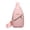 Pink, variant on Crossbody Small Sling Backpack Sling Bag for Women Men, Chest Bag Daypack Crossbody for Travel Sport Running Hiking (Blue)